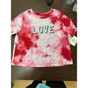 NWT Valentine’s Day Love Kids Graphic Tie Dye Tee